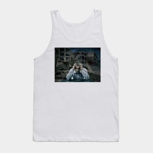 Economic disaster concept Tank Top